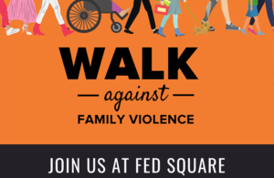 Walk Against Family Violence Poster